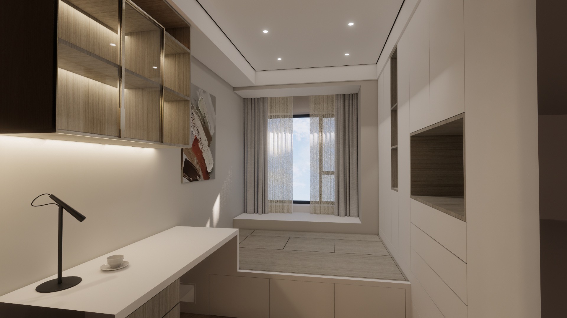 不到 80㎡的婚房大改造丨中国苏州丨元野空间设计-84