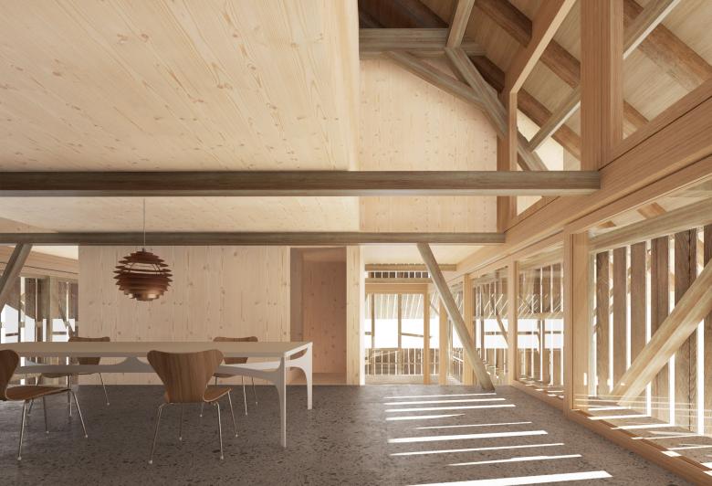 Matei Manaila Architekten丨Umnutzung Scheune 'Im Böndler'丨瑞士-2