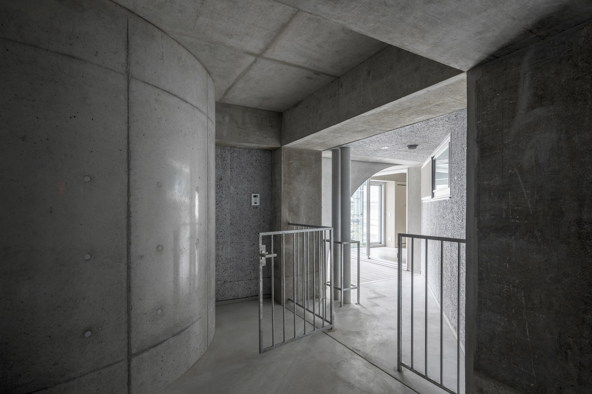 三日月坂公寓丨日本东京丨Hiroyuki Ito Architects-27