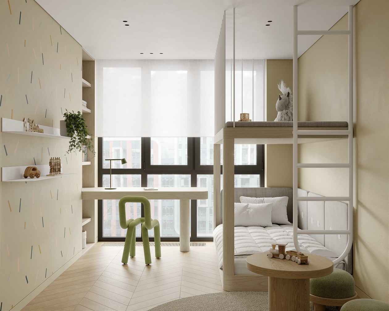 86㎡小空间公寓设计-9