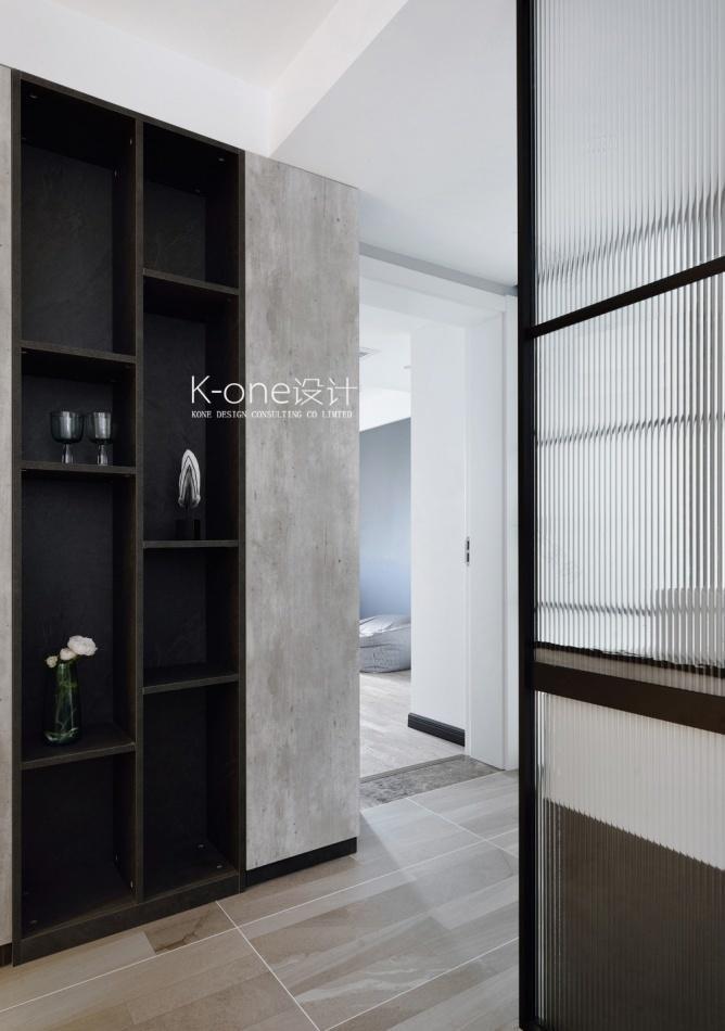小空间大收纳 | 黑白绿的自然清新家居设计-11