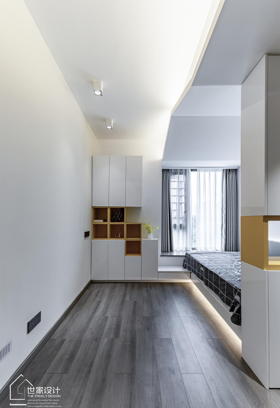 现代黑白灰空间-76