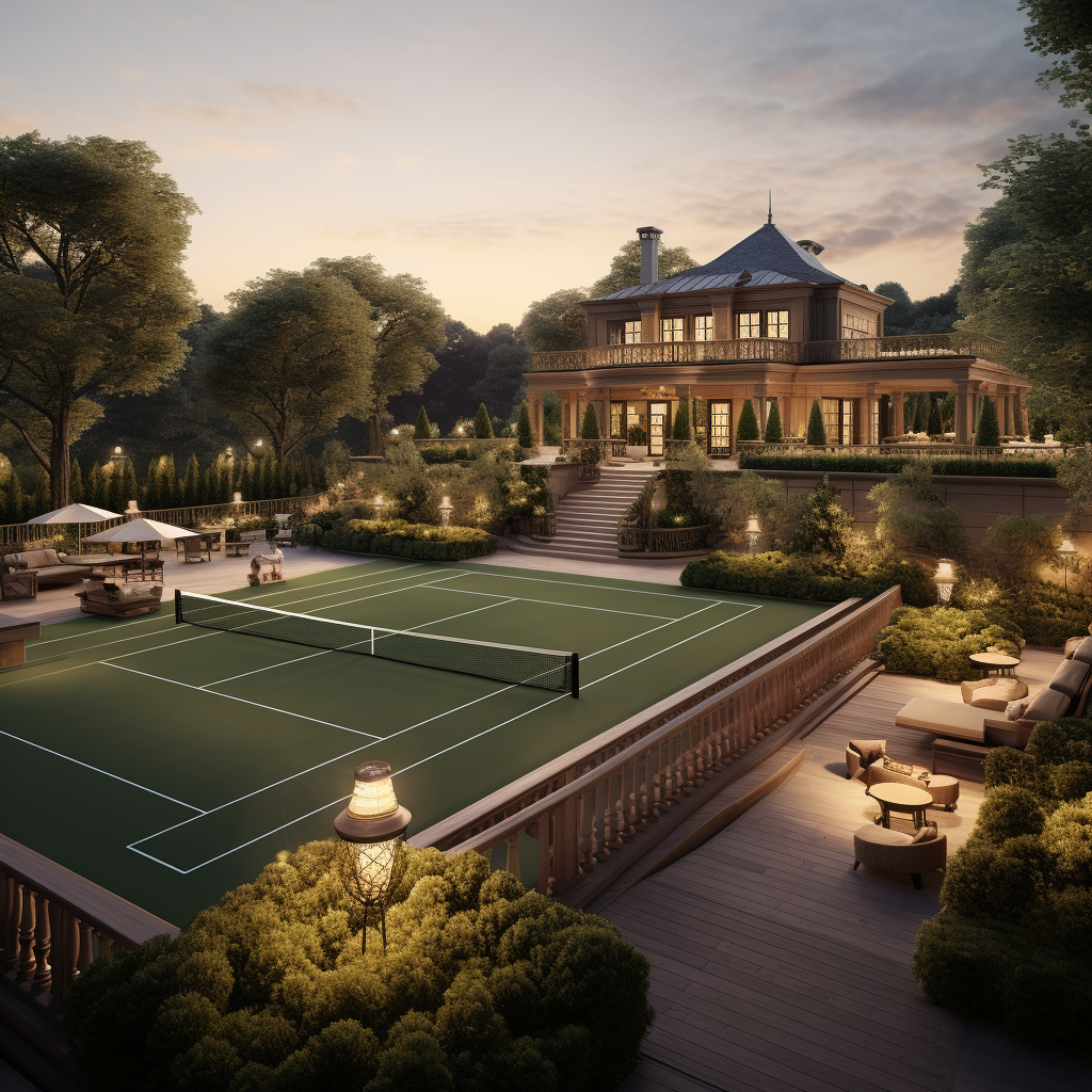 Tennis Court and Paddle Court Concept Renders-9