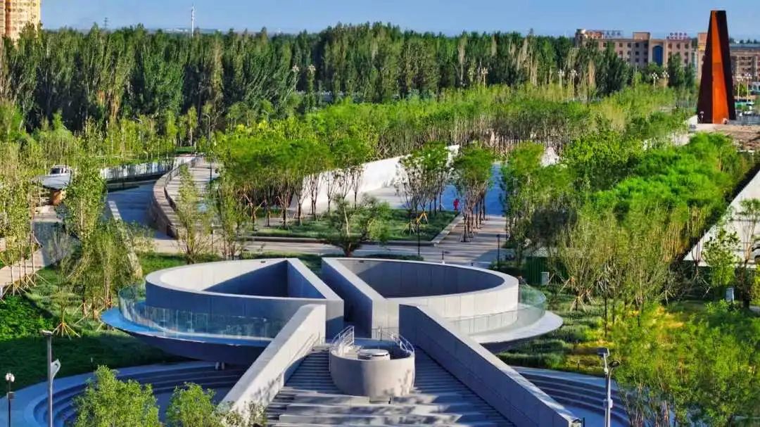 快讯|一合作品哈密市左宗棠凤凰台历史文化公园开园-6