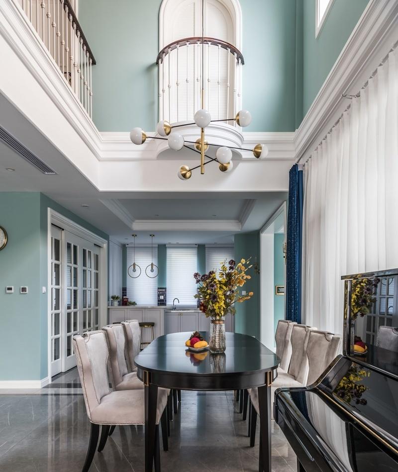 万科东丽湖独栋别墅玄关设计-6