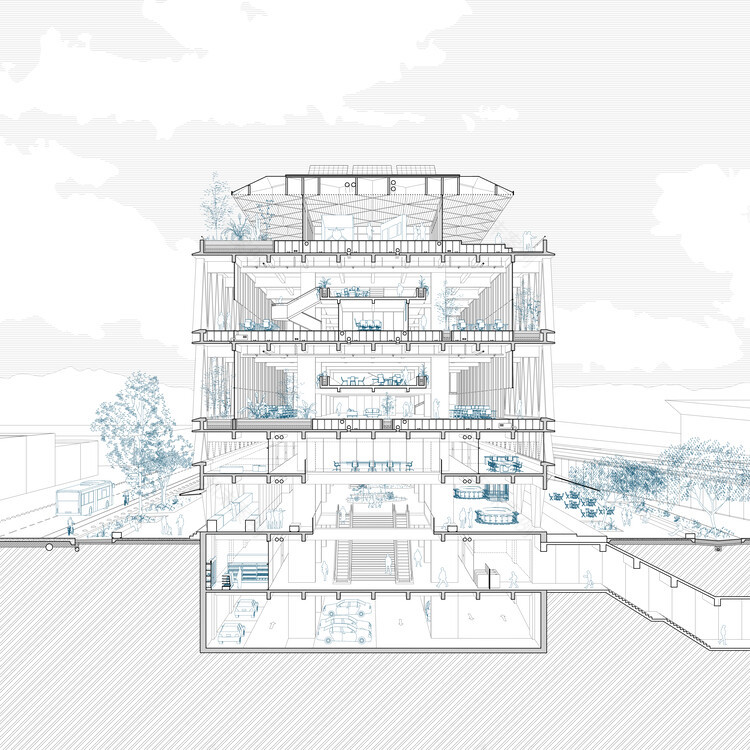 "现代主义建筑的创新改造 | 智利邮政大楼变总部"-10
