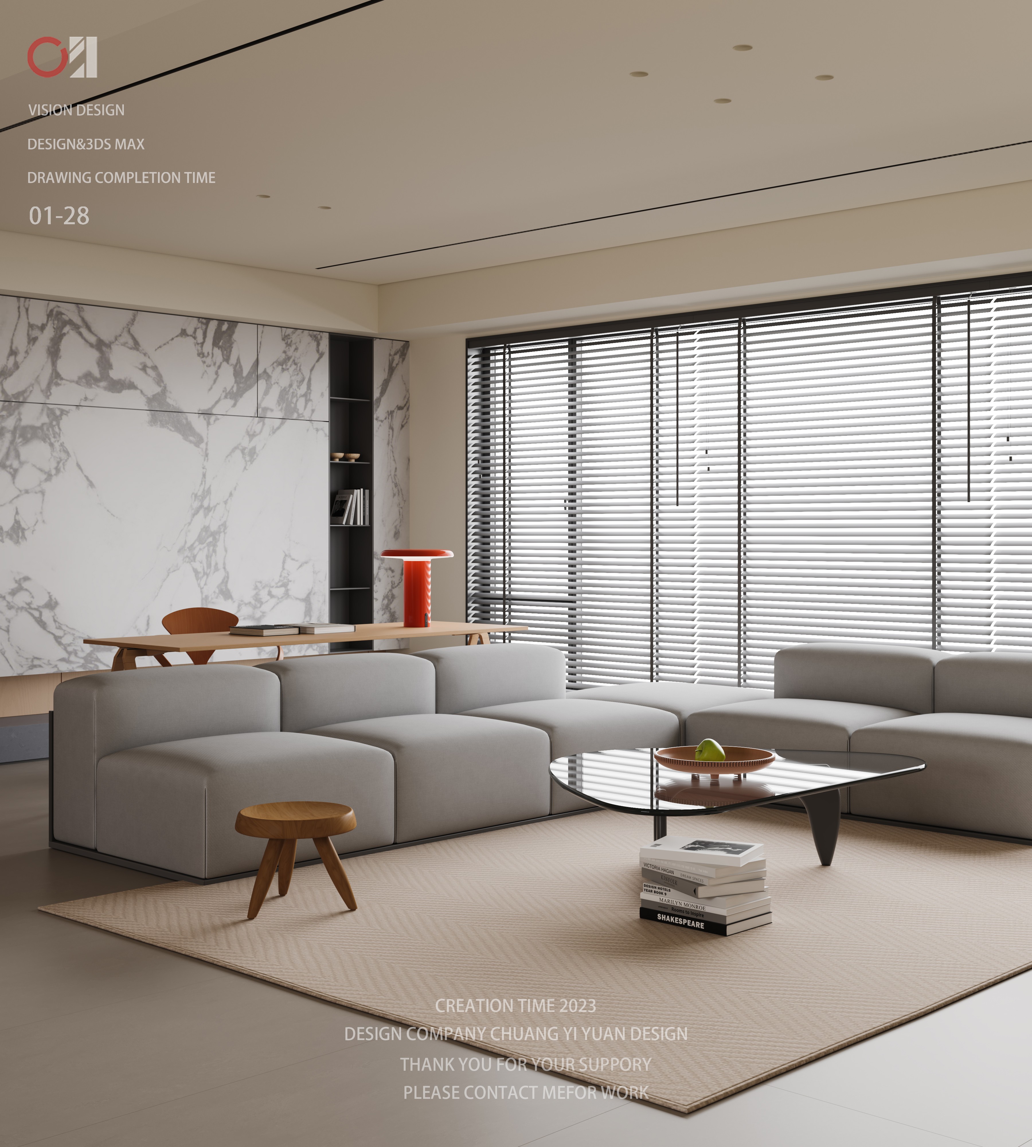 现代风格跃层设计案例-3