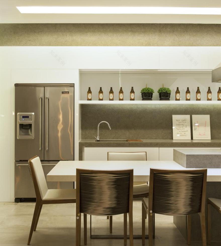 巴西 Lounge Gourmet | 极简概念与艺术美食的完美融合-9