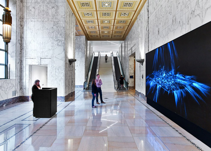 索尼纽约新总部现代办公空间设计-1