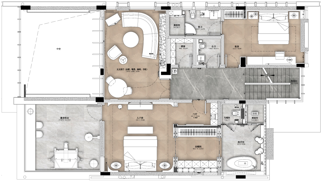 龙光·天琅湾游艇别墅样板间丨中国中山丨元禾大千(软装),诗意空间(硬装)-82