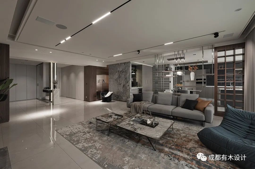 流金岁月·现代混搭风之家丨谦品-15