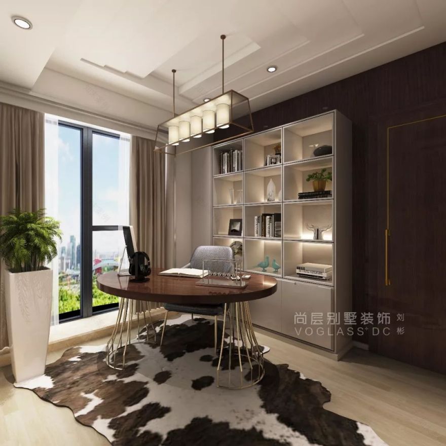 尚层设计 | 中航公元 A 户型,人文美学的美宅范本-23