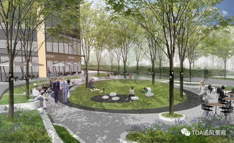 太原万科公园大道丨中国太原丨TOA 诺风景观设计咨询有限公司-31