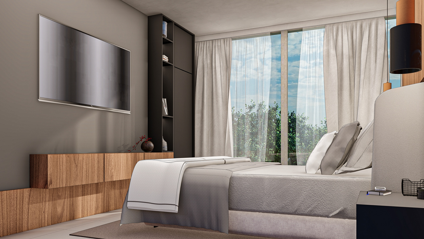 梦幻双卧空间丨知名设计师-3