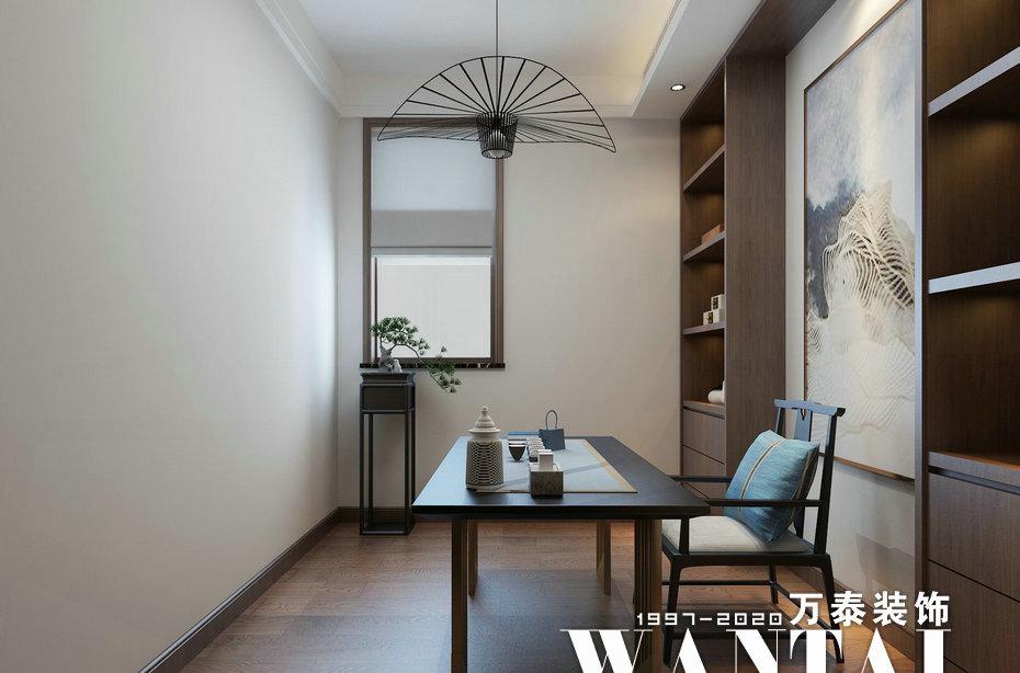 
泰安山和院子180㎡六合居新中式别墅装修 -7