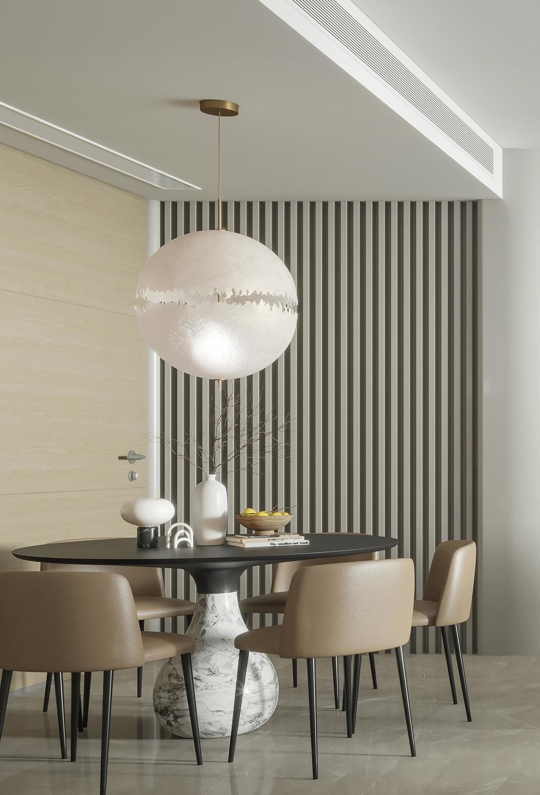 现代轻奢风客厅设计-12