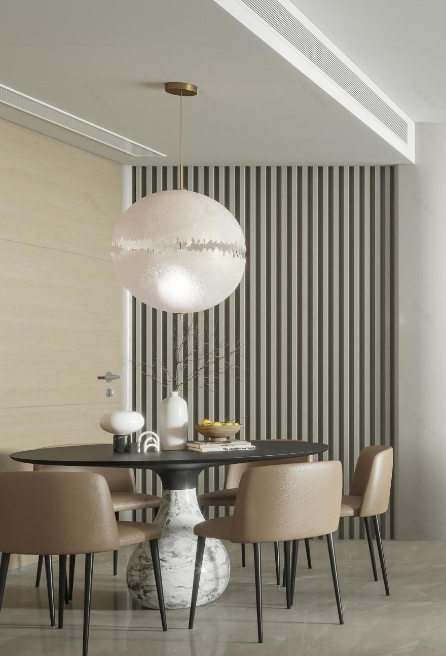 现代轻奢风客厅设计-12