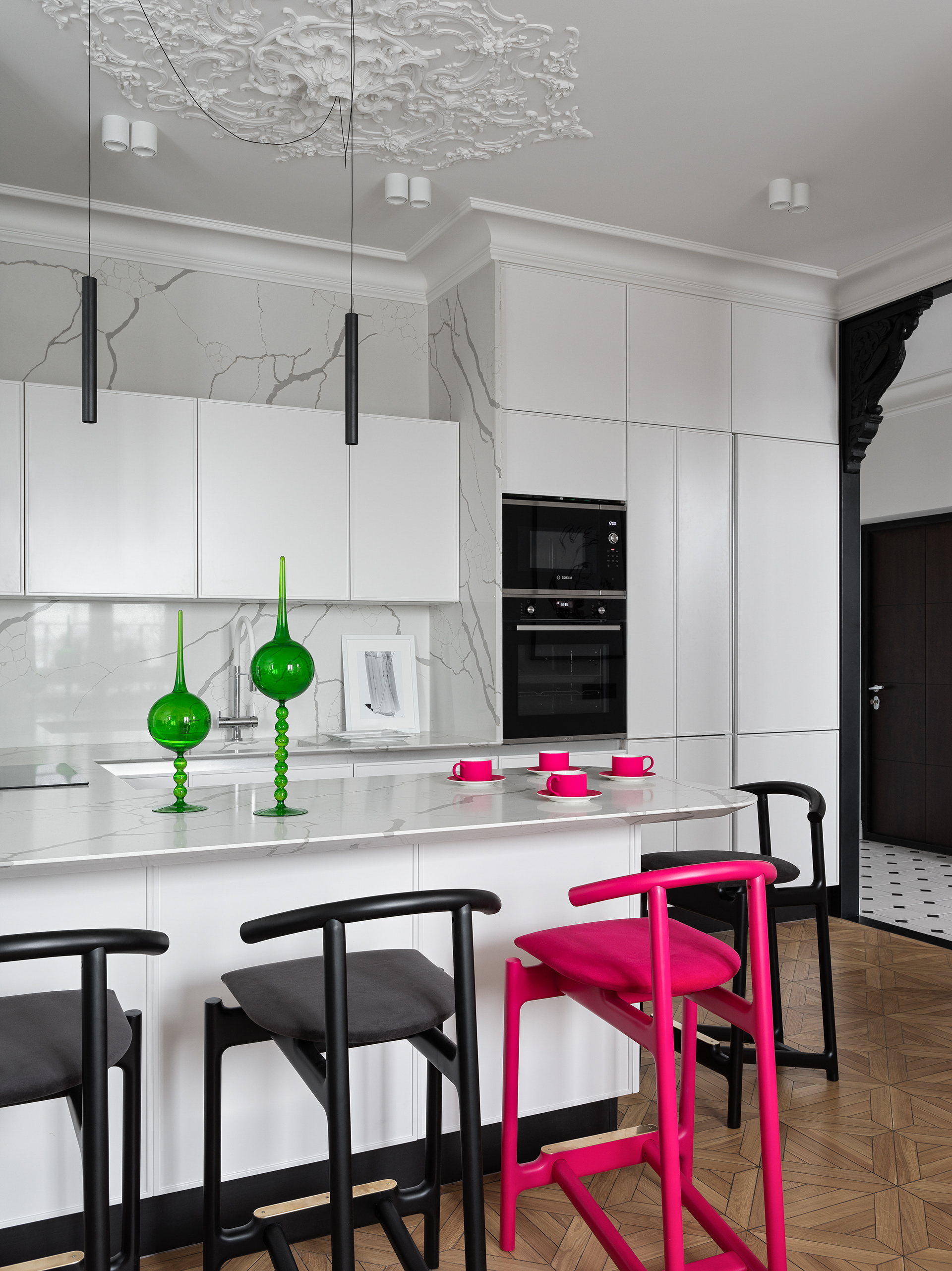 公寓丨俄罗斯圣彼得堡丨Polina Afonskaya-19