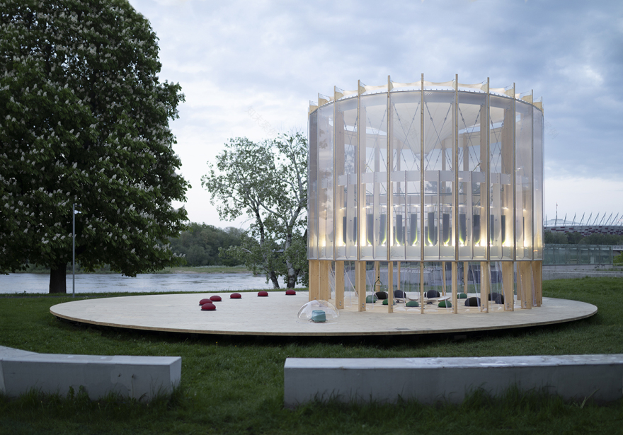 “AirBubble”空气净化游乐场丨波兰华沙丨ecoLogicStudio-50