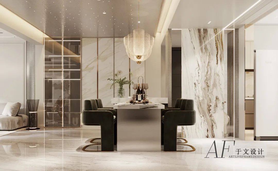 龙湖·舜山府轻奢叠墅丨中国沈阳丨于文建筑装饰设计工作室-25