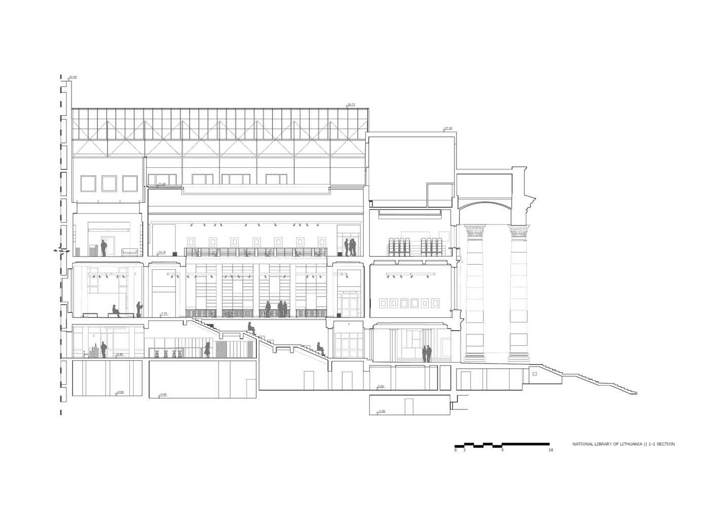 立陶宛国家图书馆旧建筑新生命，现代与传统交融-33