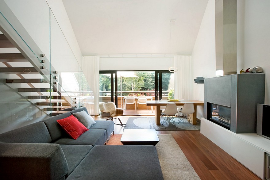 美国阿斯彭现代生活工作住宅重建-12