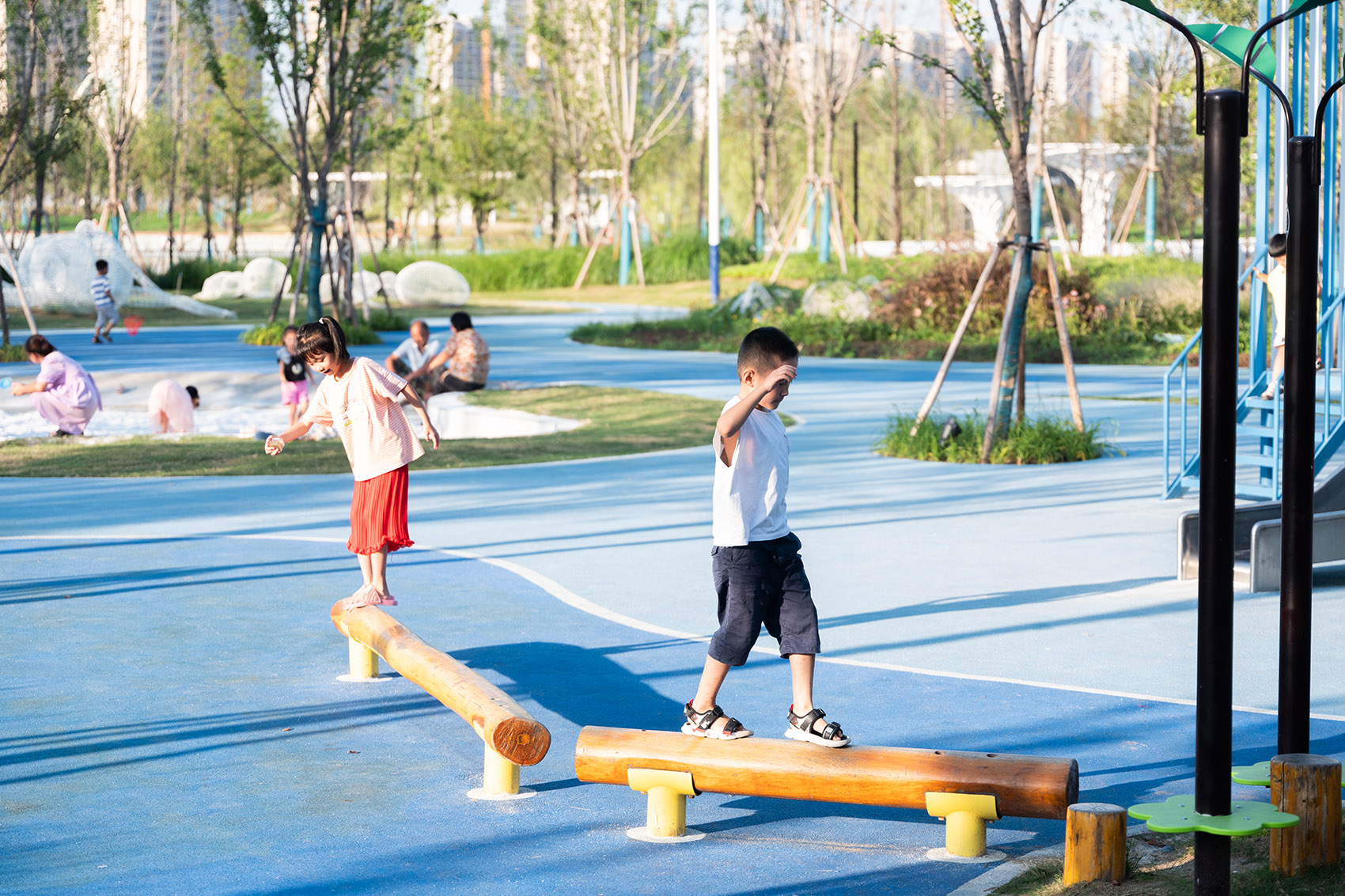 周口万达芙蓉湖生态城市公园丨中国周口丨林德设计-34
