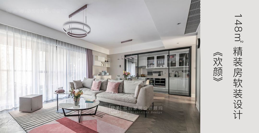 108㎡学区房设计,弧形元素打造孩子的“安全屋”-79