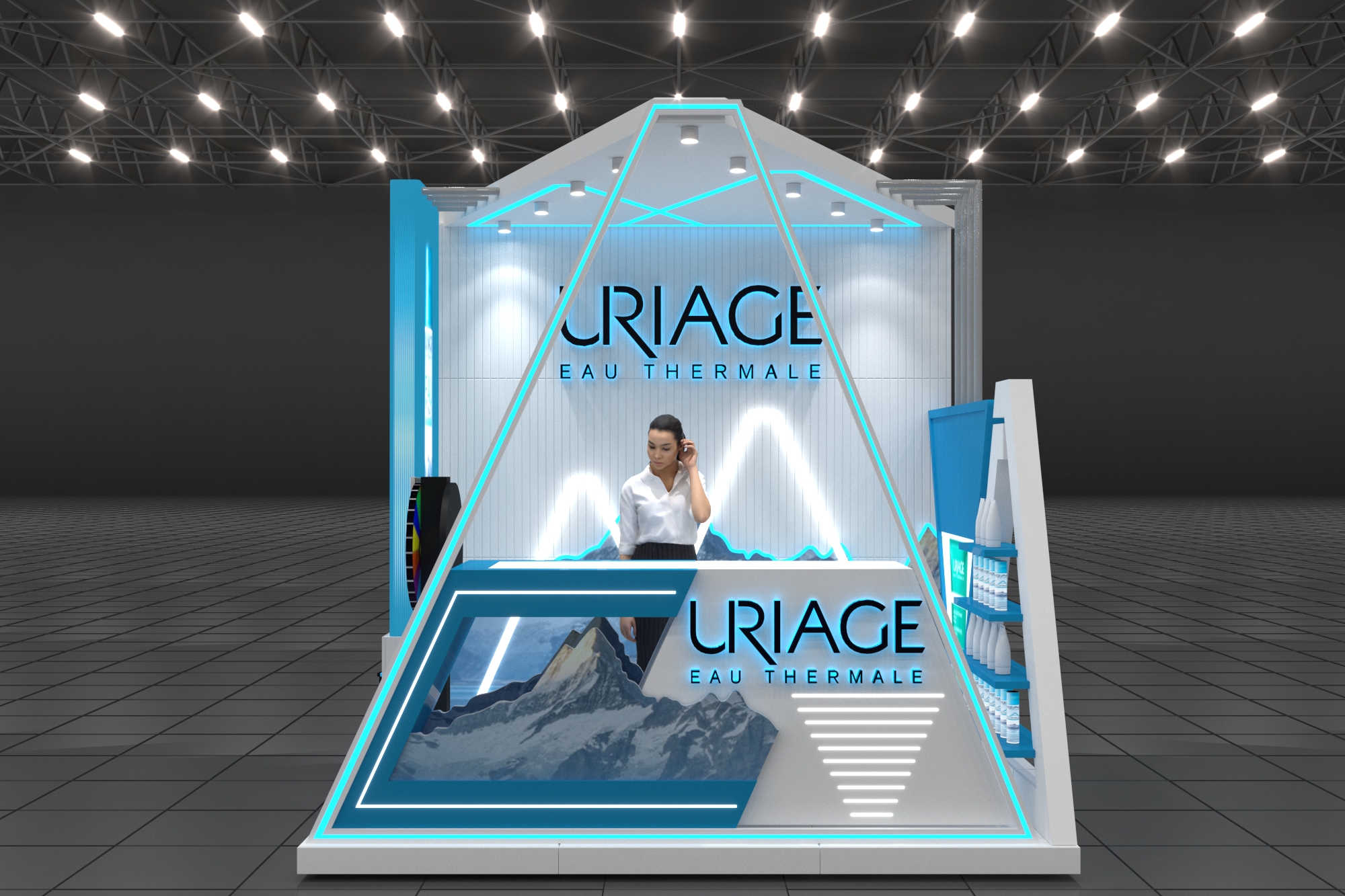 URIAGE OUTDOOR BOOTH 设计丨Mint Solutions-11
