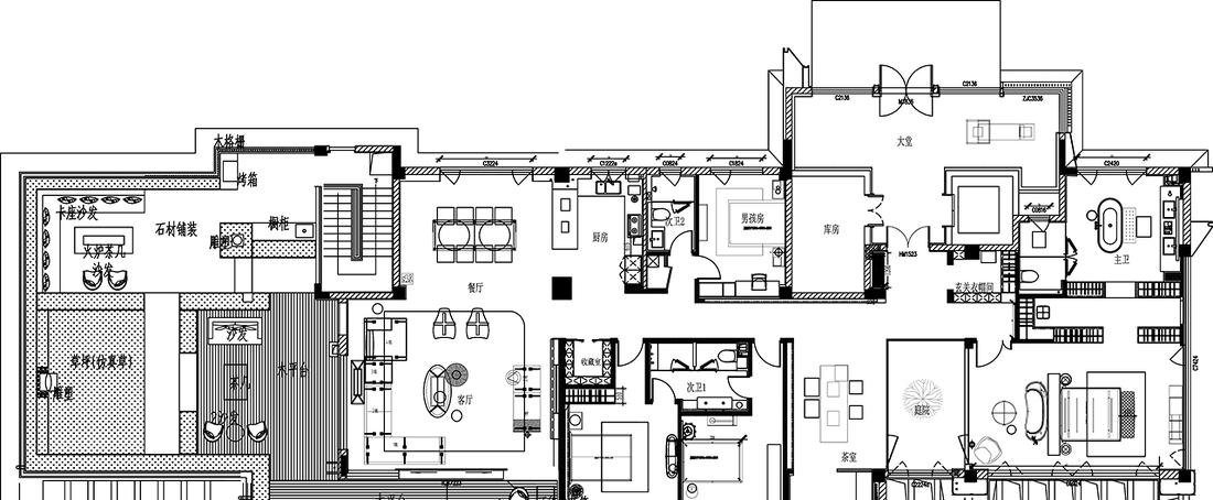 济南金科·琼华九璋平层丨中国济南丨AOD 设计-32
