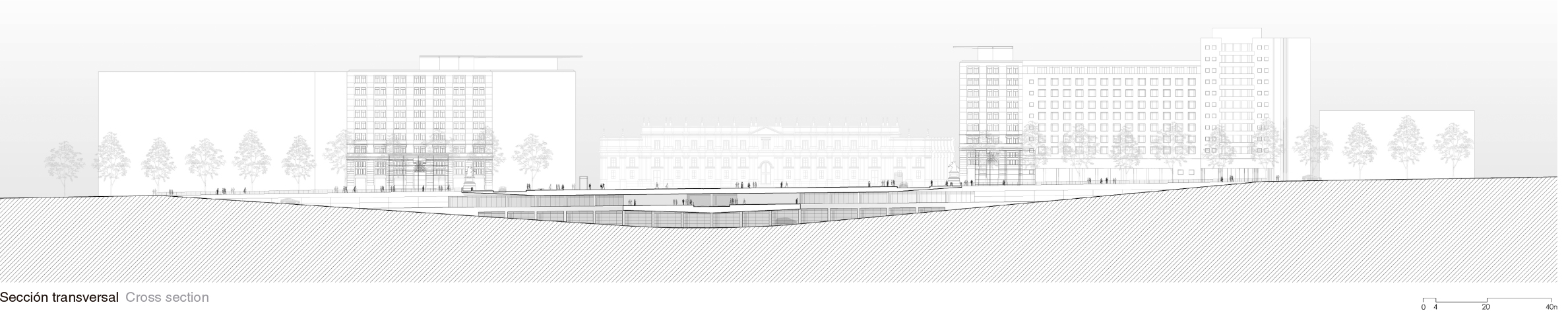 智利圣地亚哥市民广场重建-28