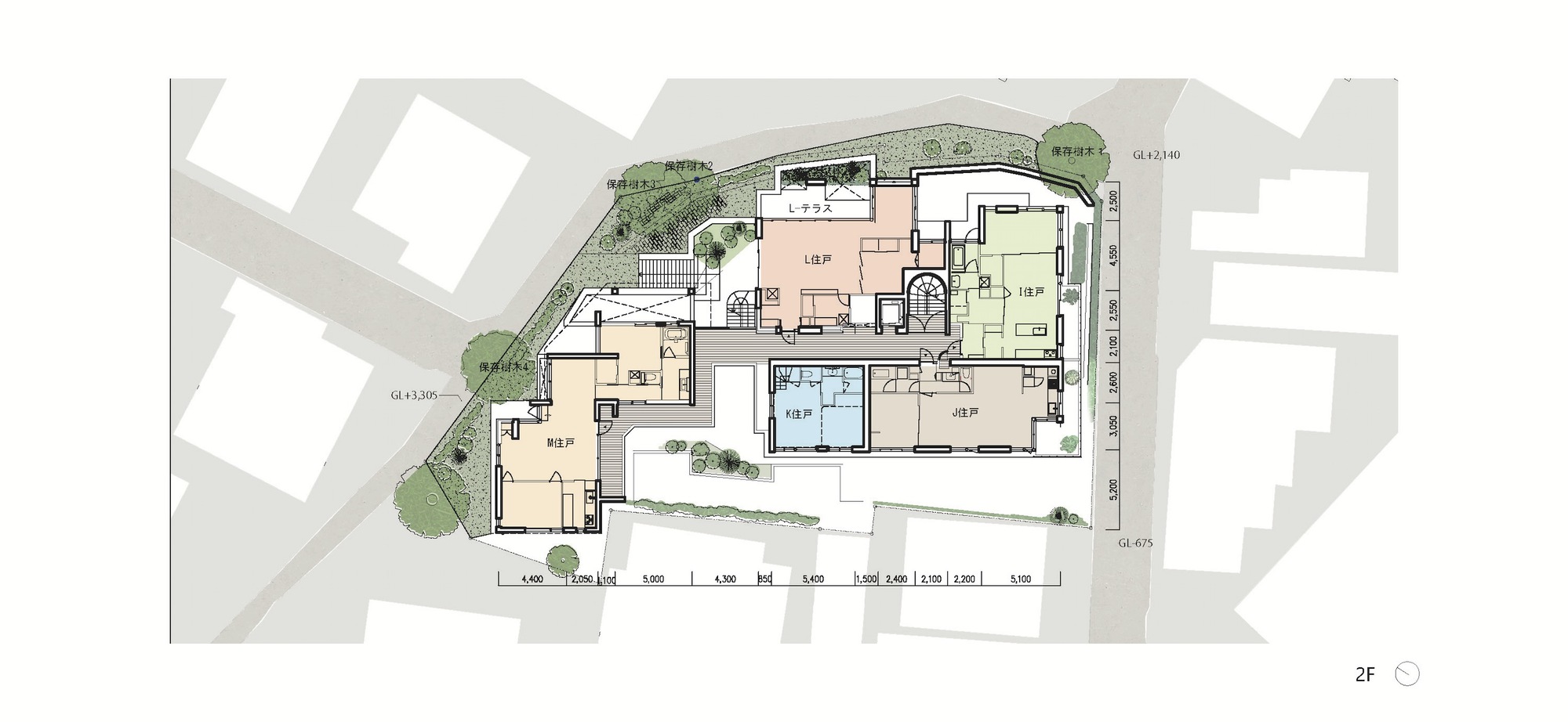 CHIDORI TERRACE 合作住宅综合体丨日本-48