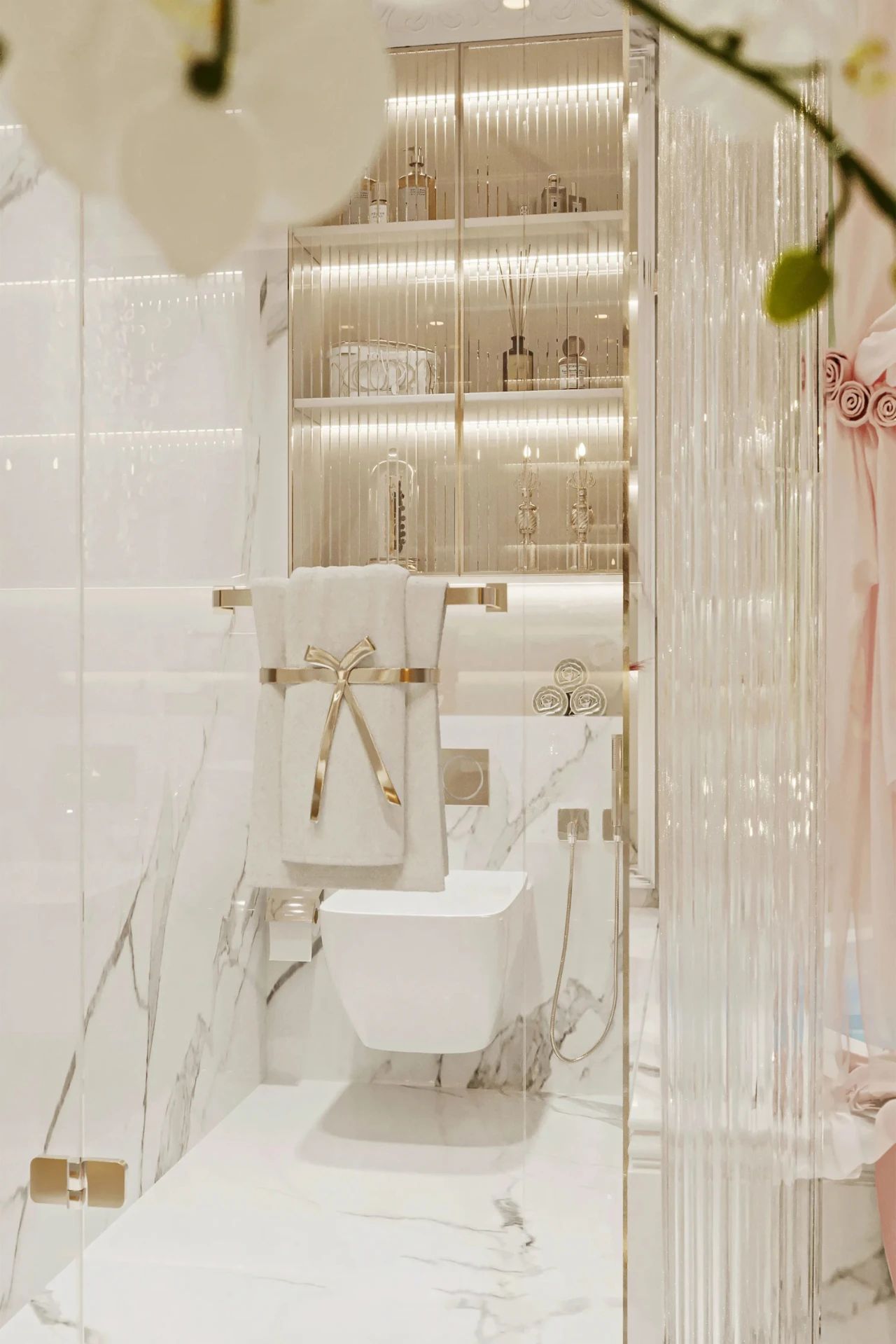 魔方空间丨上海256m²宝格丽公寓丨中国上海丨魔方空间设计-50