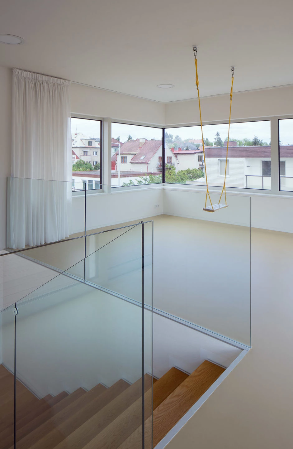 捷克家庭住宅,光影游戏中的自然采光设计-27