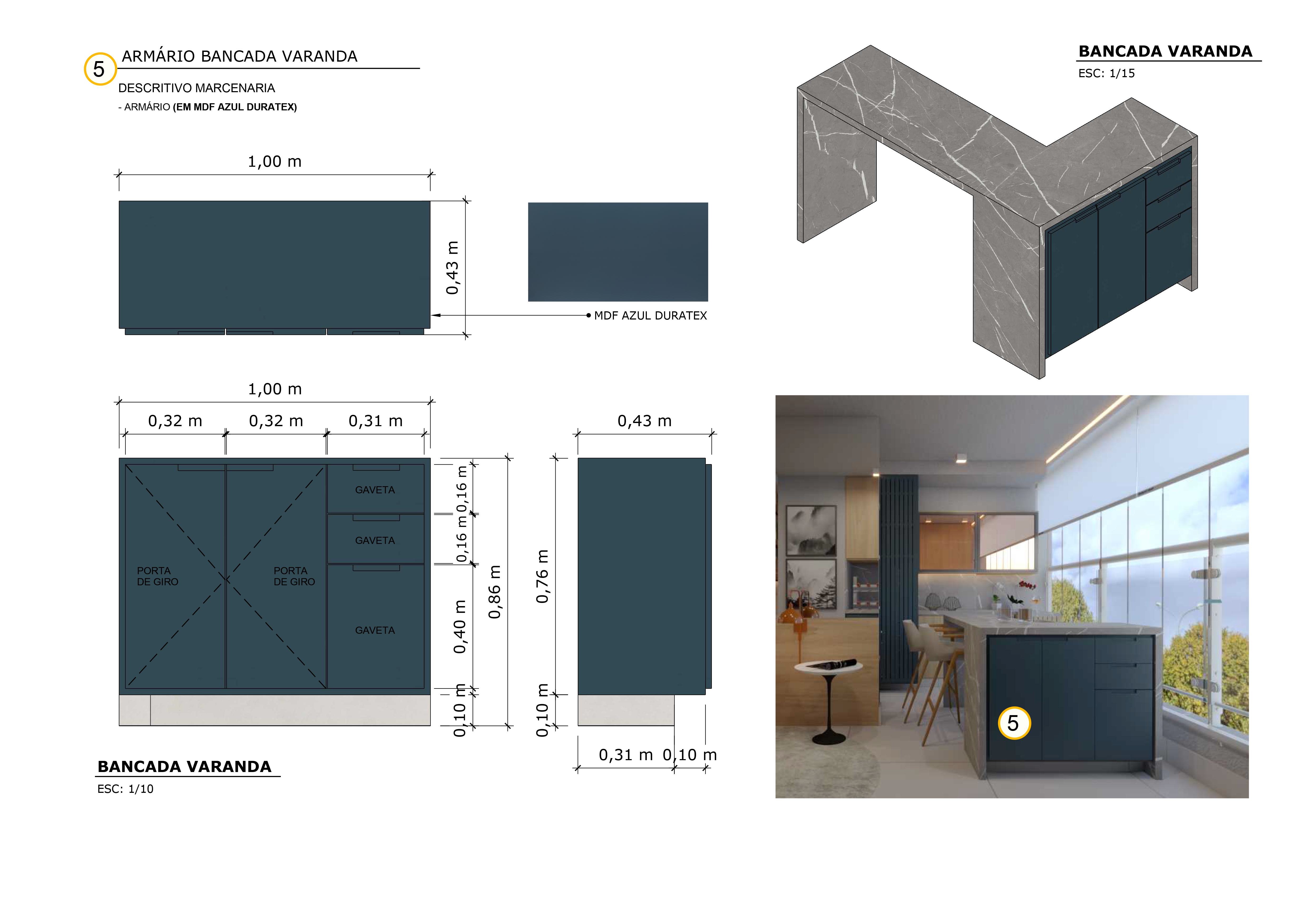 Área Social - Det. Executivo Marcenaria-17