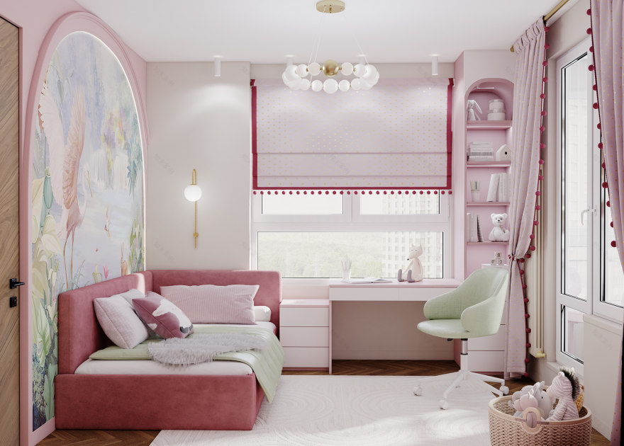 2室公寓室内设计项目-10