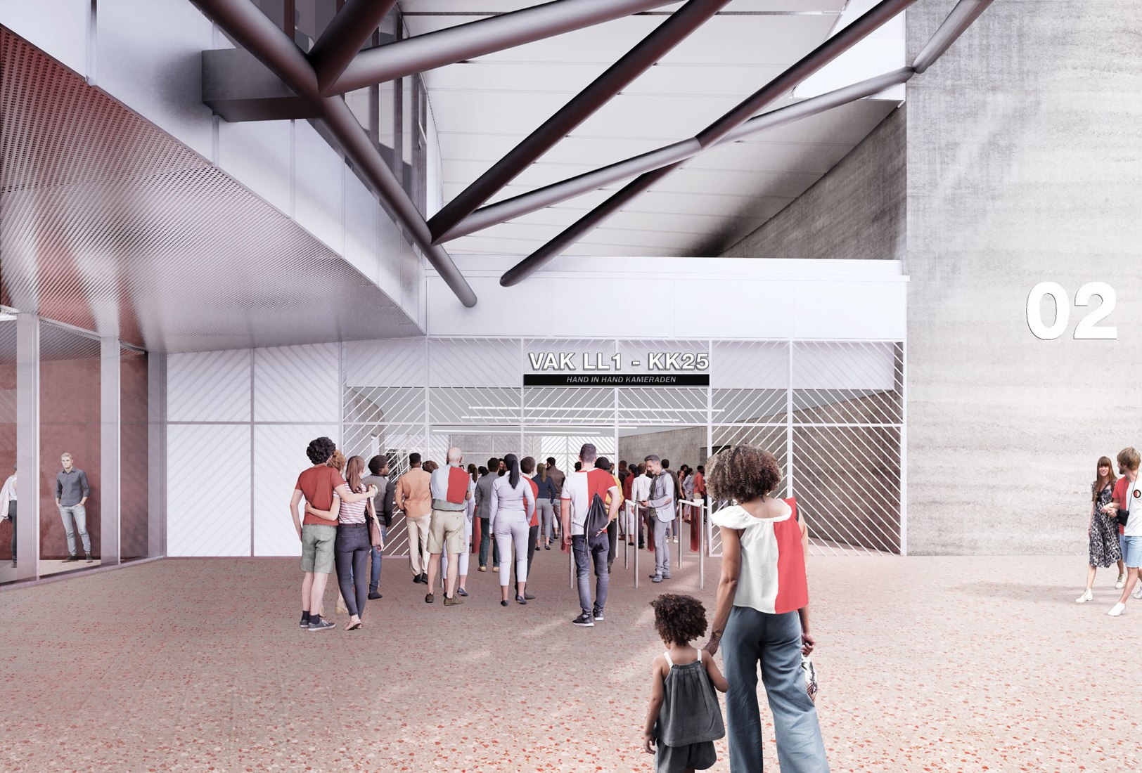 费耶诺德新足球场丨荷兰鹿特丹丨OMA,LOLA Landscape Architects-44