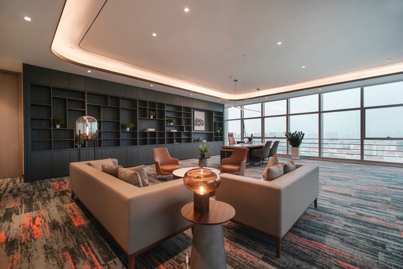 深圳龙岗天安数码城轻奢舒适办公空间设计丨中国深圳-2