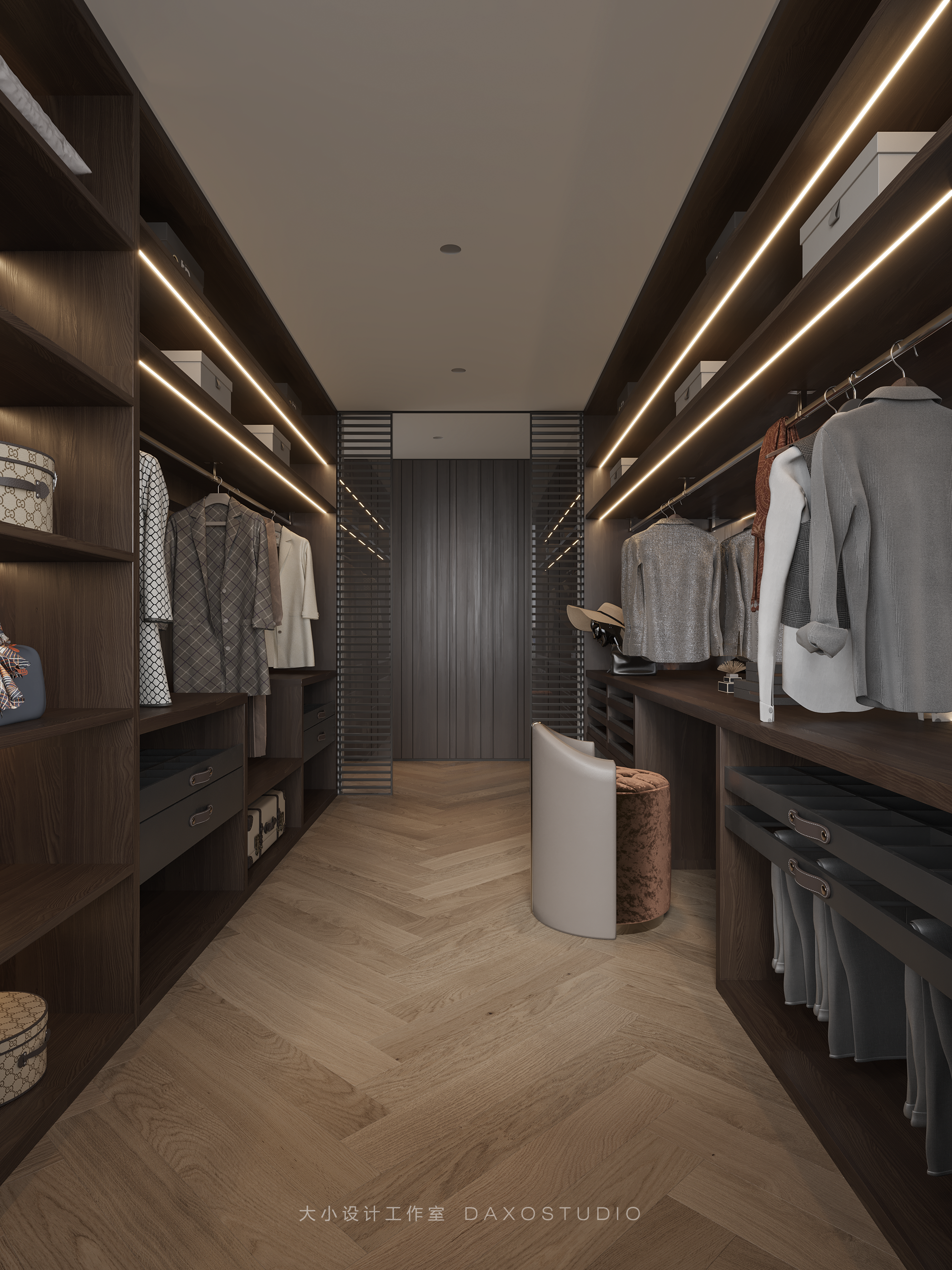 新光·皇庭水岸 520㎡顶复奢宅丨中国福建丨大小设计工作室-55