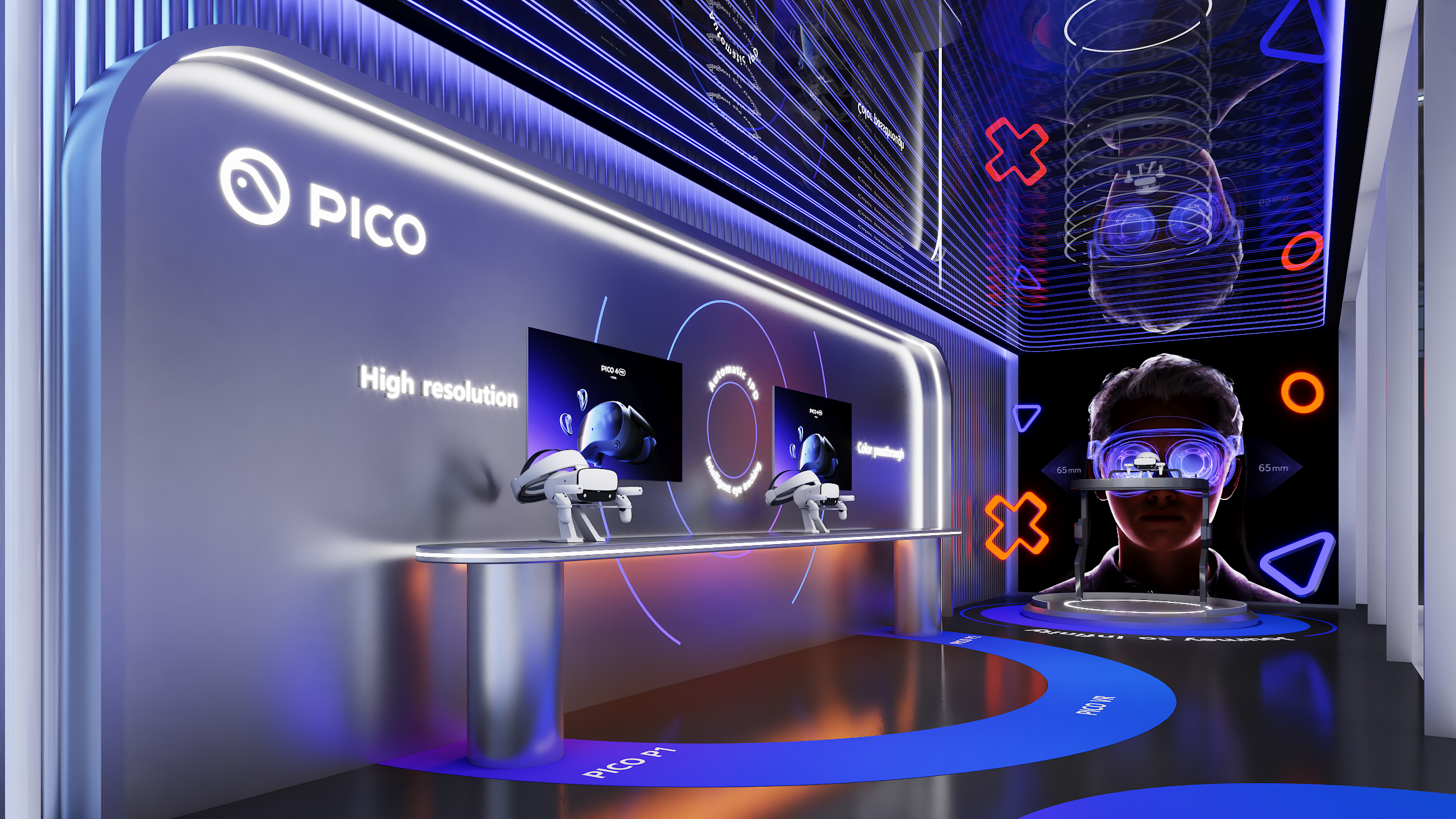 VR主题展台/路演活动/快闪设计/展示设计-22