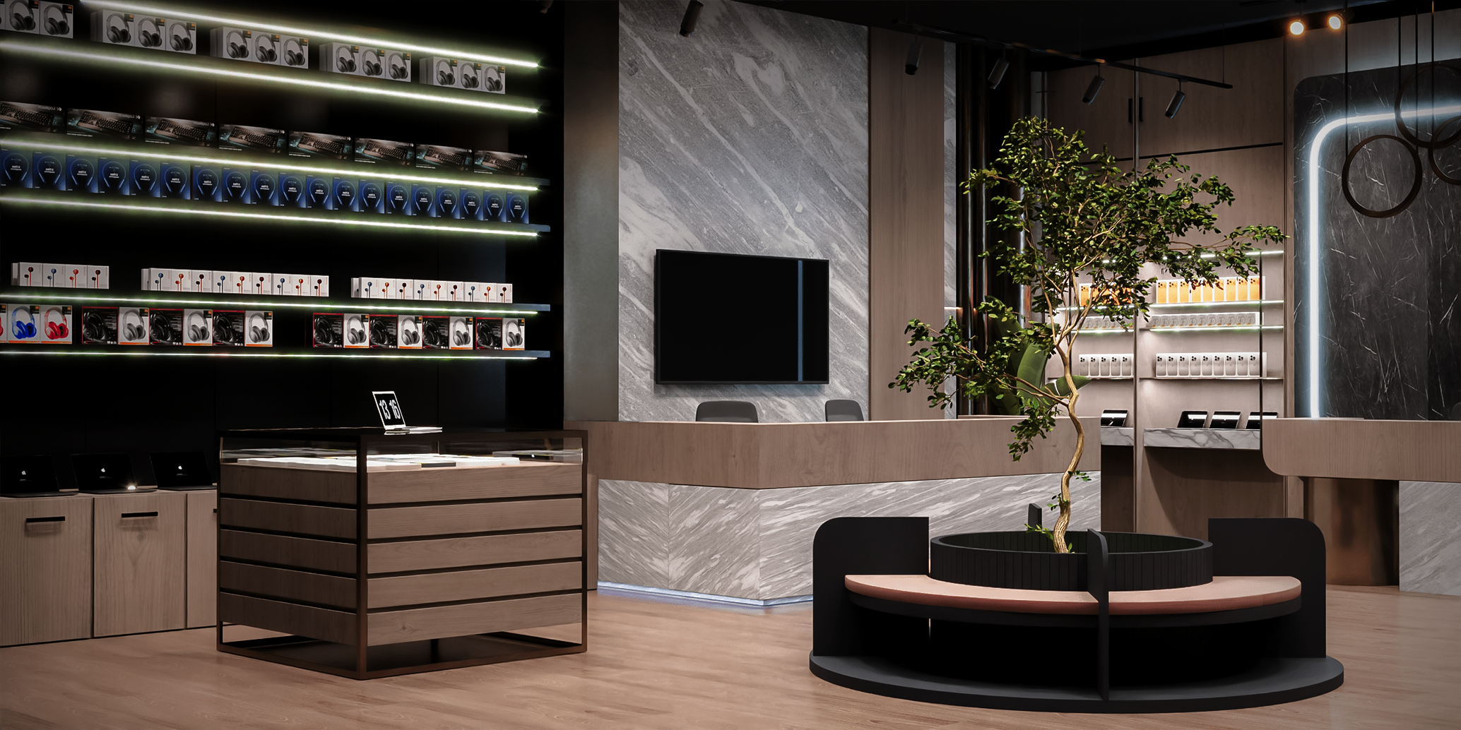 Lu·ury Tech Retail Store室内设计丨Ka Innovations（与地区办公室合作开发）-16