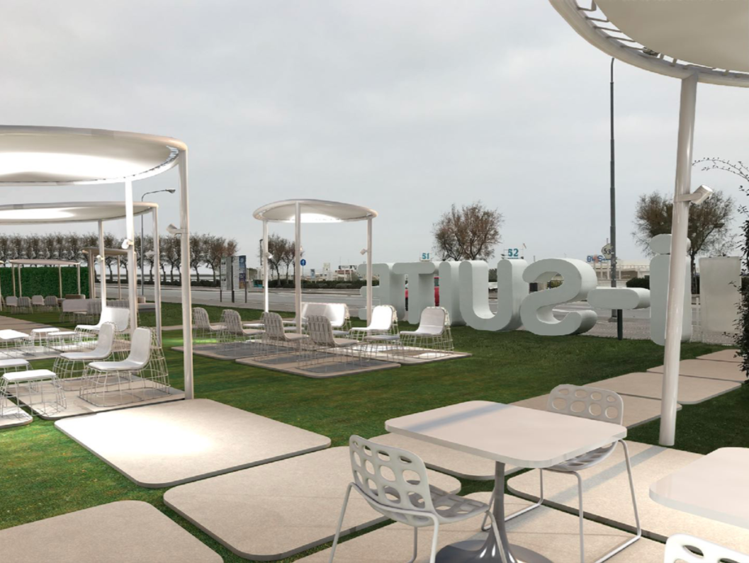 OUTDOOR Area | i-SUITE HOTEL | Simone Micheli Architectural Hero-0