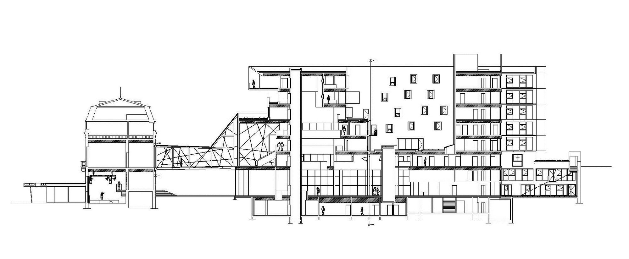 融合新旧的法国巴尼奥莱市政厅设计-43