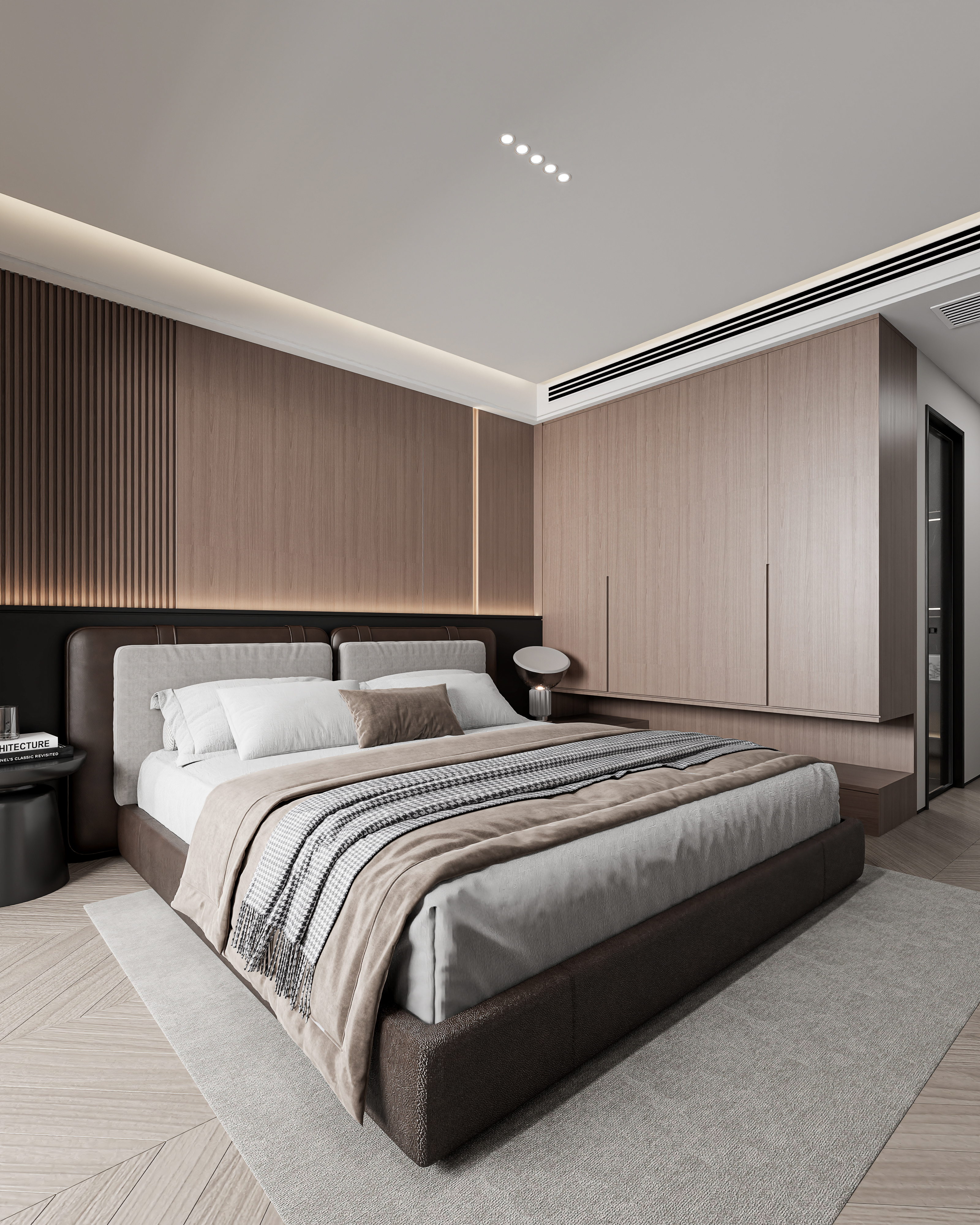 实体项目--建面160意式效果图-16