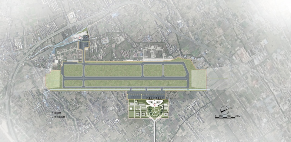 无限台:台州路桥机场航站楼设计丨中国台州丨同济大学建筑设计研究院原作设计工作室等-8