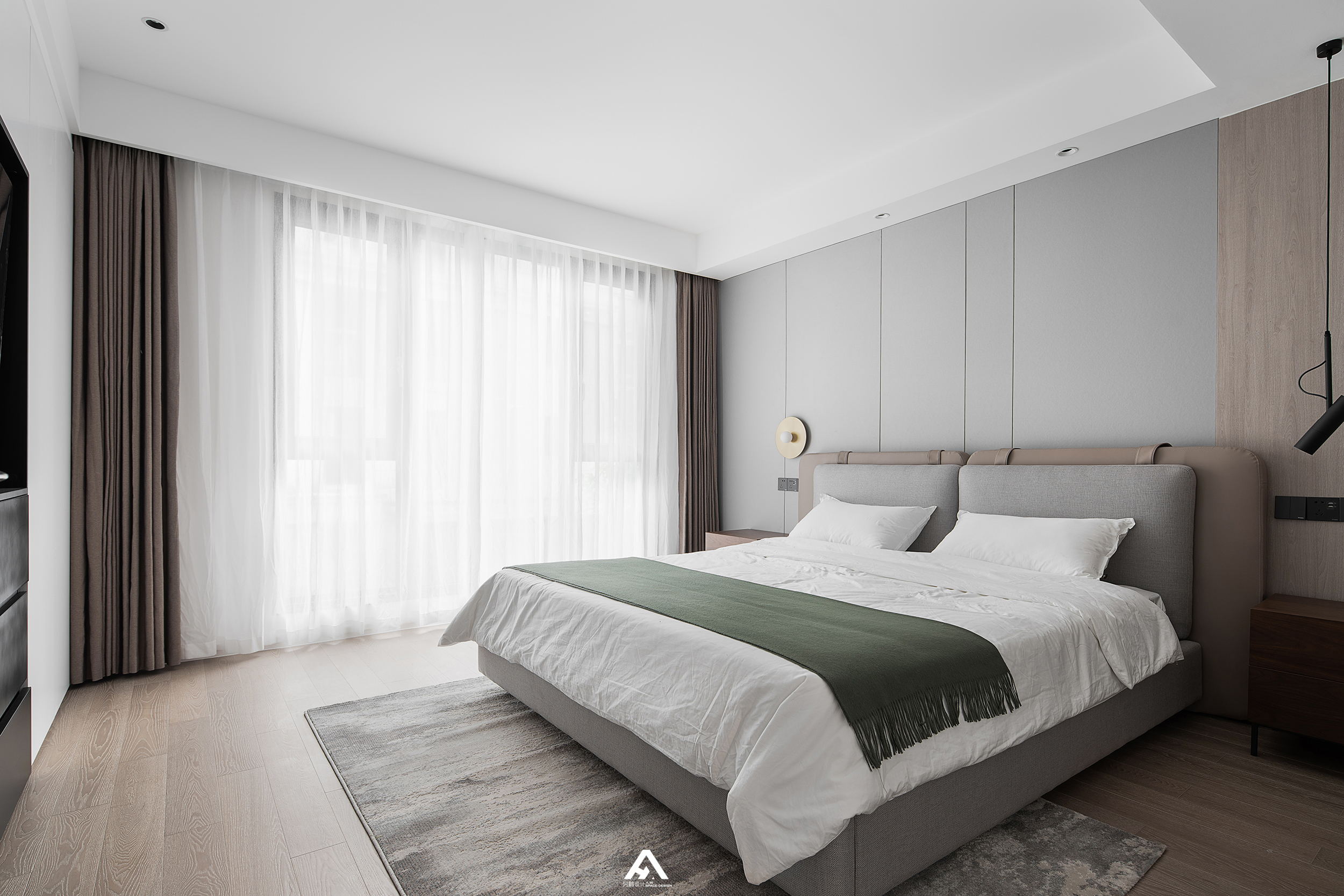 黑白分明的家丨中国南昌丨南昌阿鹤设计工作室-48