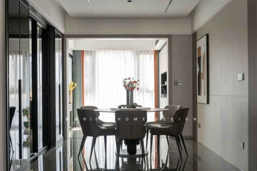 友德公馆现代简约家居设计丨上舍设计-22