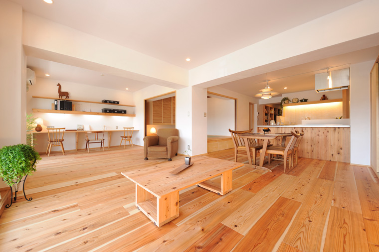 木のマンションリノベーション（木的公寓翻新）丨北村建築工房-11