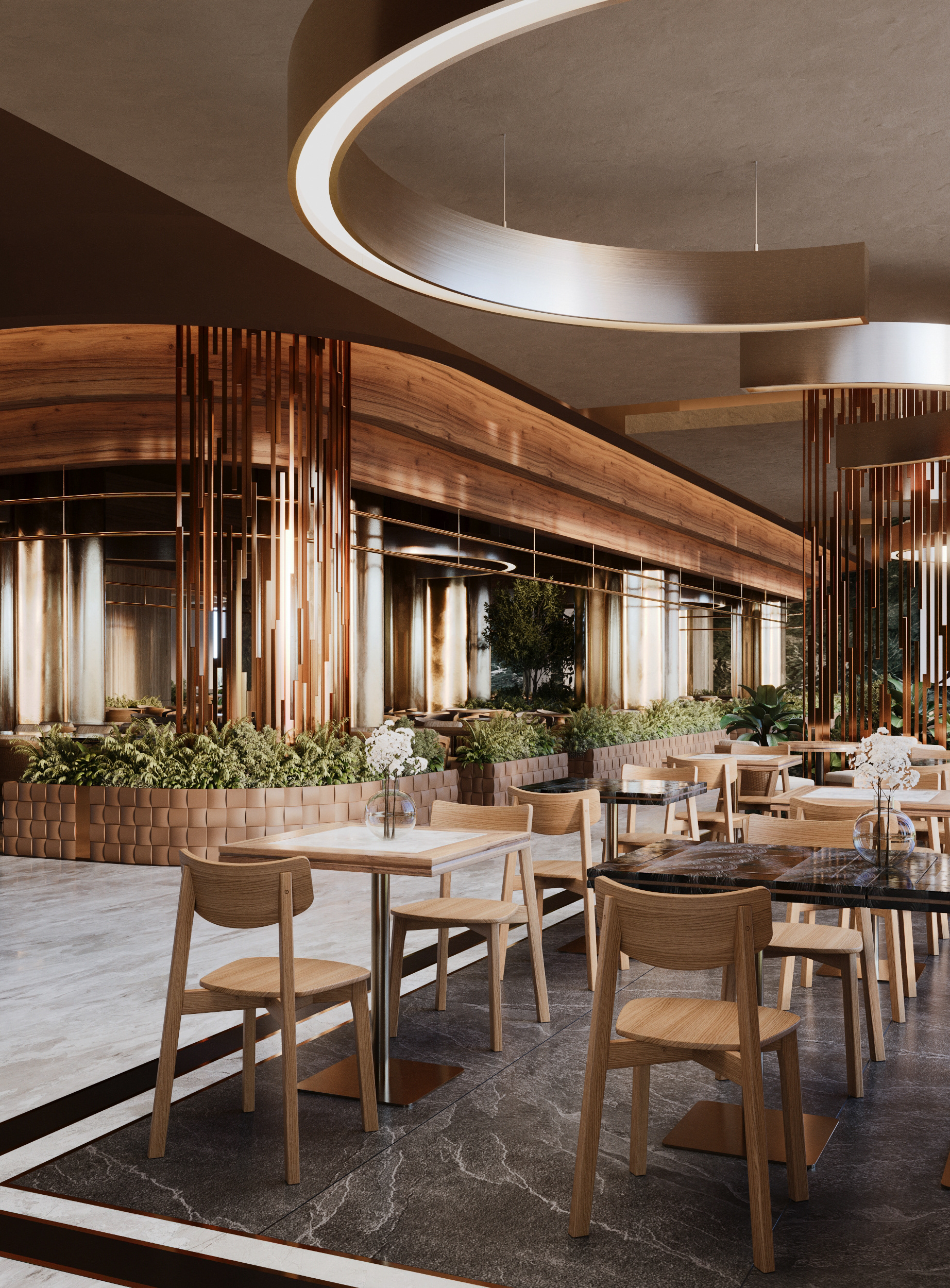 ресторан гостиничного комплекса-7