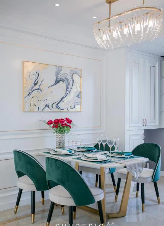 潘辉--易恒空间设计丨平层丨爱丽丝--欧式-0